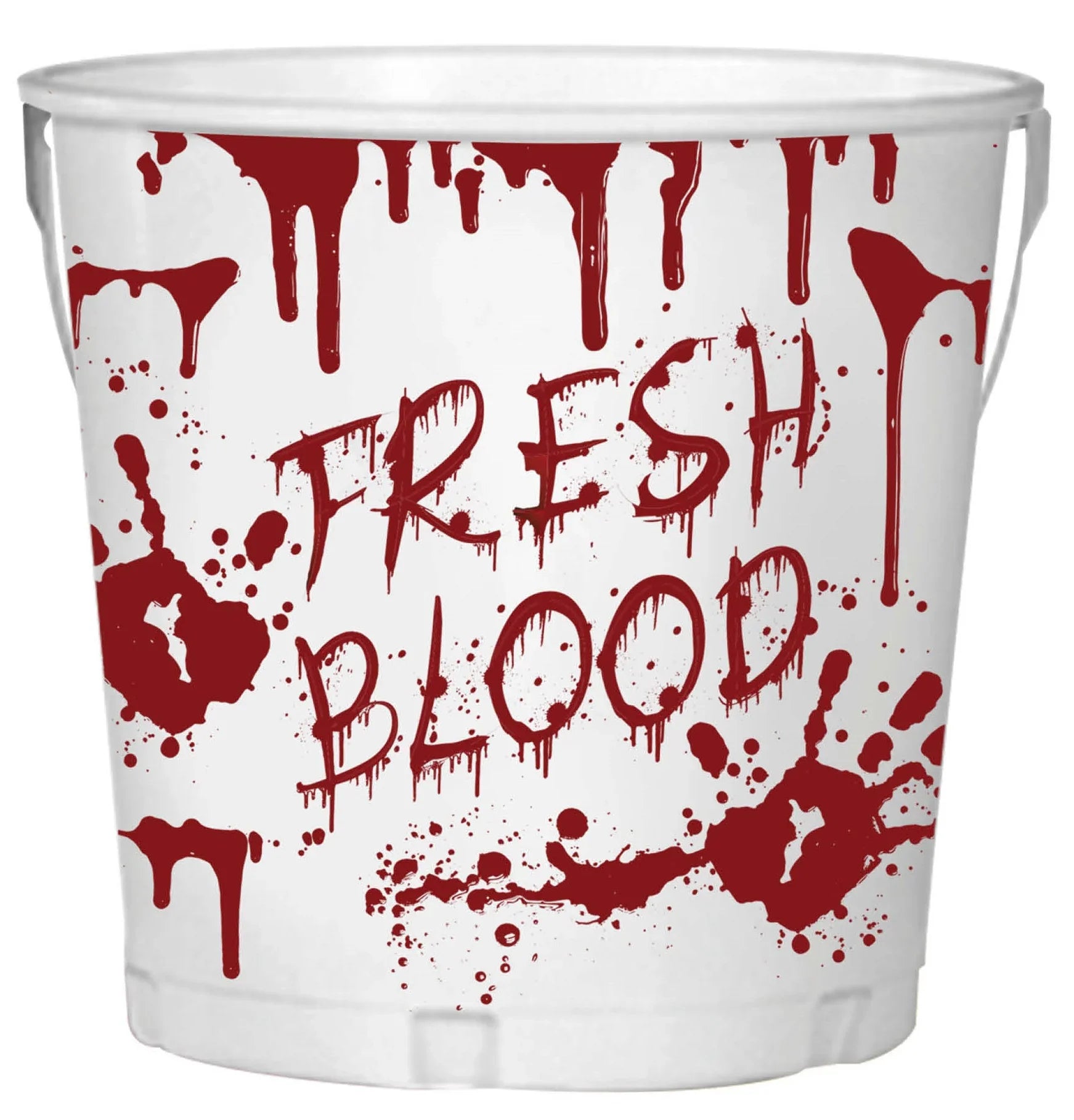 Cubo Sangriento de Metal para Enfriar Bebida Menaje Halloween Guirca